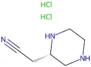 (S)-2-(Piperazin-2-yl)acetonitrile dihydrochloride