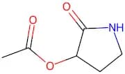 2-Oxopyrrolidin-3-yl acetate