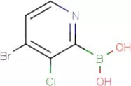 4-Bromo-3-chloropyridine-2-boronic acid