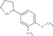 2-(4-Methoxy-3-methylphenyl)pyrrolidine