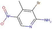 3-Bromo-4-methyl-5-nitropyridin-2-amine