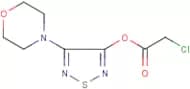 4-Morpholin-4-yl-1,2,5-thiadiazol-3-yl chloroacetate