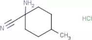 1-Amino-4-methylcyclohexane-1-carbonitrile hydrochloride