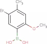 5-Bromo-2-methoxy-4-methylphenylboronic acid