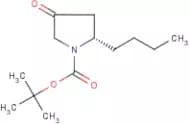 (2S)-2-Butyl-4-oxopyrrolidine, N-BOC protected
