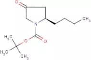 (2R)-2-Butyl-4-oxopyrrolidine, N-BOC protected