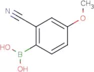 2-Cyano-4-methoxyphenylboronic acid