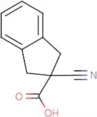 2-Cyano-1,3-dihydroindene-2-carboxylic acid
