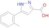 3-(2-Methylphenyl)-1H-pyrazole-5-carboxylic acid