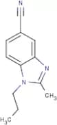 2-Methyl-1-propyl-1,3-benzodiazole-5-carbonitrile