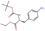 (S)-ethyl 3-(4-aminophenyl)-2-(tert-butoxycarbonylamino)propanoate
