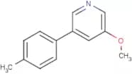3-Methoxy-5-(4-methylphenyl)pyridine