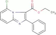 Ethyl 5-chloro-2-phenylimidazo[1,2-a]pyridine-3-carboxylate