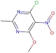 4-Chloro-6-methoxy-2-methyl-5-nitropyrimidine
