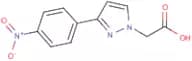 [3-(4-Nitrophenyl)-1H-pyrazol-1-yl]acetic acid
