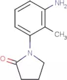 1-(3-Amino-2-methylphenyl)pyrrolidin-2-one