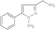 (1-Methyl-5-phenyl-1H-pyrazol-3-yl)methylamine