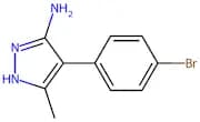 4-(4-Bromophenyl)-5-methyl-1H-pyrazol-3-amine
