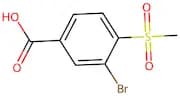 3-Bromo-4-(methylsulfonyl)benzoic acid