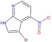 3-Bromo-4-nitro-1H-pyrrolo[2,3-b]pyridine