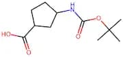 3-((tert-Butoxycarbonyl)amino)cyclopentanecarboxylic acid
