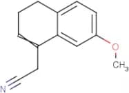 2-(7-Methoxy-3,4-dihydronaphthalen-1-yl)acetonitrile
