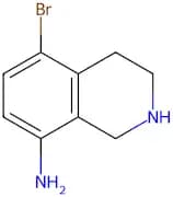 5-Bromo-1,2,3,4-tetrahydroisoquinolin-8-amine