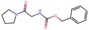 Phenylmethyl-N-[2-oxo-2-(1-pyrrolidinyl)ethyl]carbamate