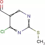 4-Chloro-2-(methylthio)pyrimidine-5-carbaldehyde