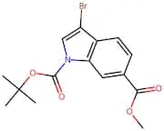1-tert-Butyl 6-methyl 3-bromo-1H-indole-1,6-dicarboxylate