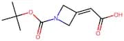 2-(1-(tert-Butoxycarbonyl)azetidin-3-ylidene)acetic acid