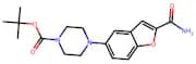 tert-Butyl 4-(2-carbamoylbenzofuran-5-yl)piperazine-1-carboxylate