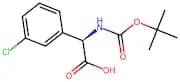(R)-2-((tert-Butoxycarbonyl)amino)-2-(3-chlorophenyl)acetic acid