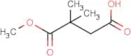 4-Methoxy-3,3-dimethyl-4-oxobutanoic acid