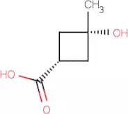 cis-3-Hydroxy-3-methylcyclobutanecarboxylic acid