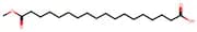 18-Methoxy-18-oxooctadecanoic acid