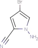 1-Amino-4-bromo-1H-pyrrole-2-carbonitrile