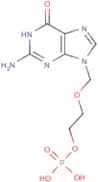 2-[(2-Amino-1,6-dihydro-6-oxo-9H-purin-9-yl)methoxy]ethyl dihydrogen phosphate