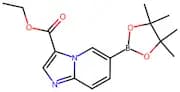 Ethyl 6-(4,4,5,5-tetramethyl-1,3,2-dioxaborolan-2-yl)imidazo[1,2-a]pyridine-3-carboxylate