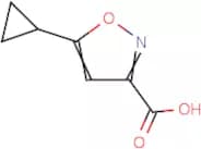 5-Cyclopropylisoxazole-3-carboxylic acid