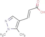 (2E)-3-(1,5-Dimethyl-1H-pyrazol-4-yl)acrylic acid