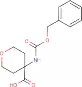 4-Cbz-amino-4-tetrahydropyrancarboxylic acid