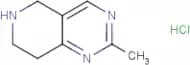 2-Methyl-5,6,7,8-tetrahydro-pyrido[4,3-d]pyrimidine hydro chloride
