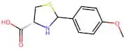 (4R)-2-(4-methoxyphenyl)thiazolidine-4-carboxylic acid