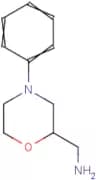 (4-Phenylmorpholin-2-yl)methanamine