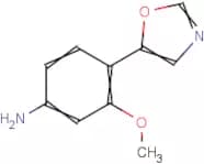 3-Methoxy-4-(1,3-oxazol-5-yl)aniline