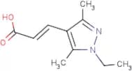 3-(1-Ethyl-3,5-dimethyl-1H-pyrazol-4-yl)prop-2-enoic acid