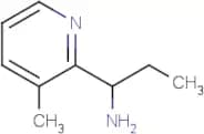 [1-(3-Methylpyridin-2-yl)propyl]amine