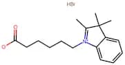 6-(2,3,3-Trimethyl-3H-indol-1-ium-1-yl)hexanoate hydrobromide