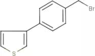 3-[4-(Bromomethyl)phenyl]thiophene